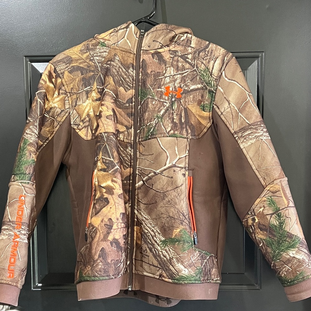 Under Armour Woodland Camo Performance Jacket